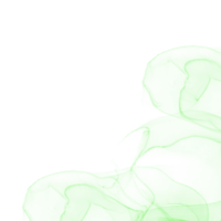 Green Ink Border png