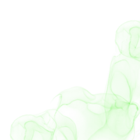 Green Ink Border png