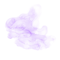 Purple Alcohol Ink Shape png