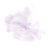 Purple Alcohol Ink Shape png