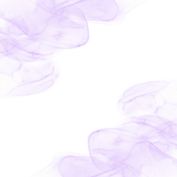 púrpura tinta frontera marco png