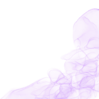 violet fumée frontière png