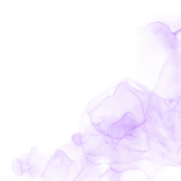 violet fumée frontière png