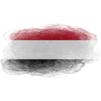Yémen brosse drapeau png