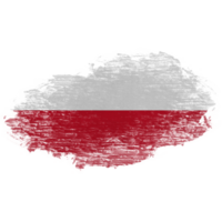 Polen Bürste Flagge png