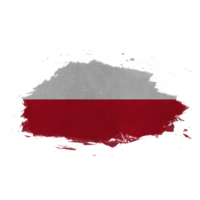 Poland Brush Flag png