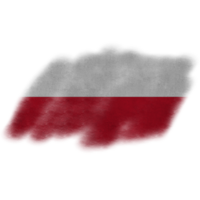 Poland Brush Flag png