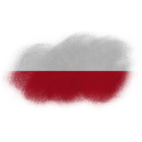Polen Bürste Flagge png