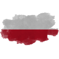 Poland Brush Flag png