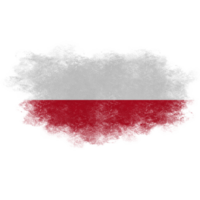 Poland Brush Flag png