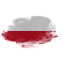 Poland Brush Flag png