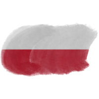 Poland Brush Flag png