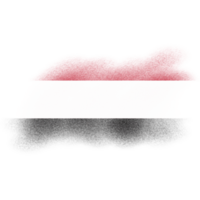 Yemen cepillo bandera png