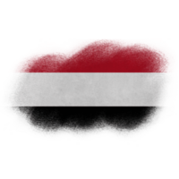Jemen Bürste Flagge png