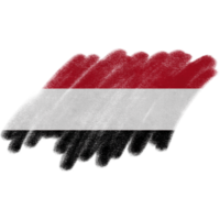 Yemen Brush Flag png