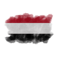 Yemen cepillo bandera png