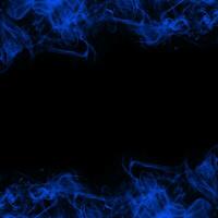 Abstract Smoke Frame On Black Background photo