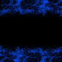 Abstract Smoke Frame On Black Background photo