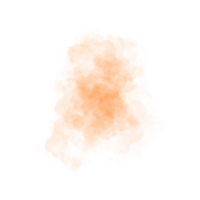 abstrato laranja nuvem céu png