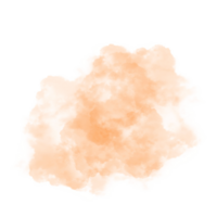 abstrait Orange nuage ciel png