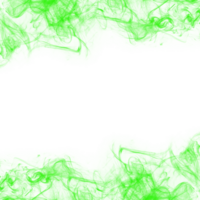 abstract groen rook kader png