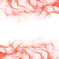abstrakt röd rök ram png
