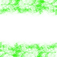 abstract groen rook kader png