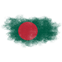 Bangladesh Brush Flag png