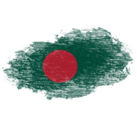 Bangladesh borstel vlag png