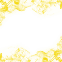 abstrakt Gelb Rauch Rahmen png
