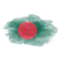 Bangladesh Brush Flag png