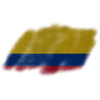 bandera de pincel de colombia png
