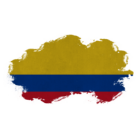 bandera de pincel de colombia png