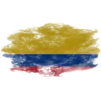 Colombia Brush Flag png