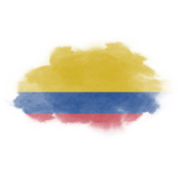 bandeira escova colombia png