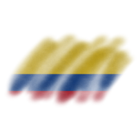 Colombia Brush Flag png