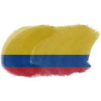 bandera de pincel de colombia png