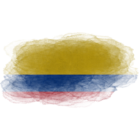 Colombia Brush Flag png