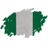 Nigeria borstel vlag png