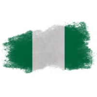 Nigeria Brush Flag png