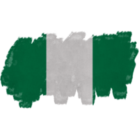 Nigeria brosse drapeau png