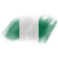 Nigeria cepillo bandera png