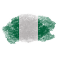 Nigeria brosse drapeau png