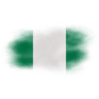 Nigeria Brush Flag png