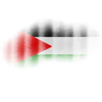 bandiera del pennello palestina png