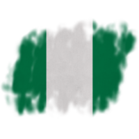 Nigeria Brush Flag png