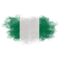 Nigeria borstel vlag png