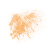 Abstract Brush Orange Smoke png