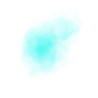 Abstract Cyan Smoke png