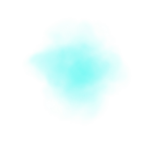 Abstract Cyan Smoke png